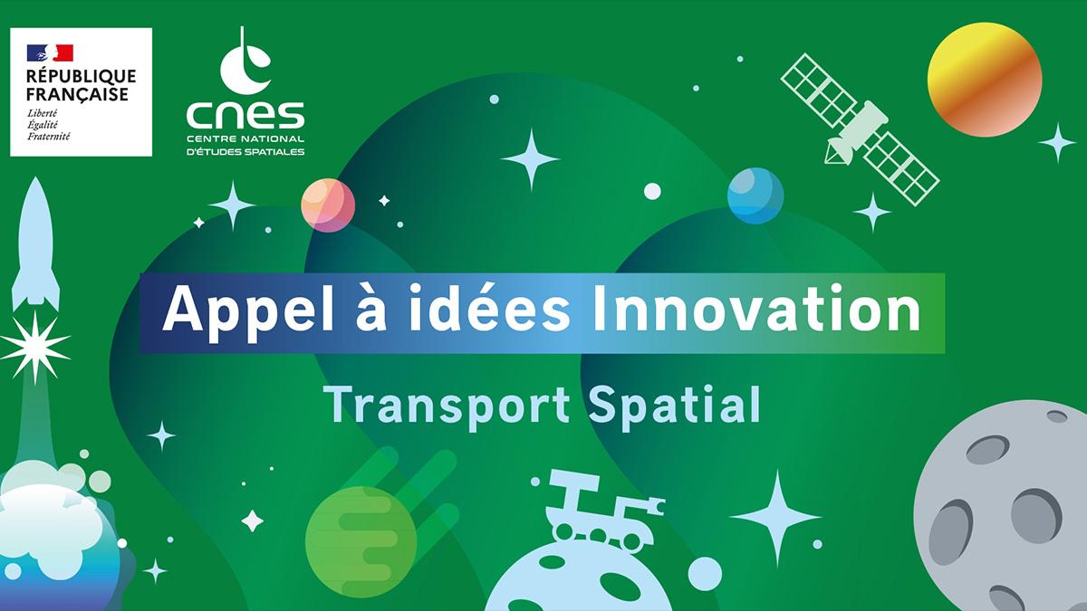 Image de couverture d'un appel à idées pour l'innovation dans le transport spatial