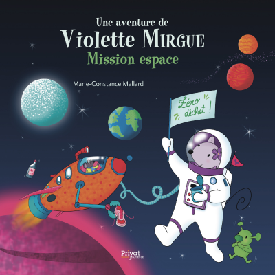 Couverture du livre Violette Mirgue - Mission espace