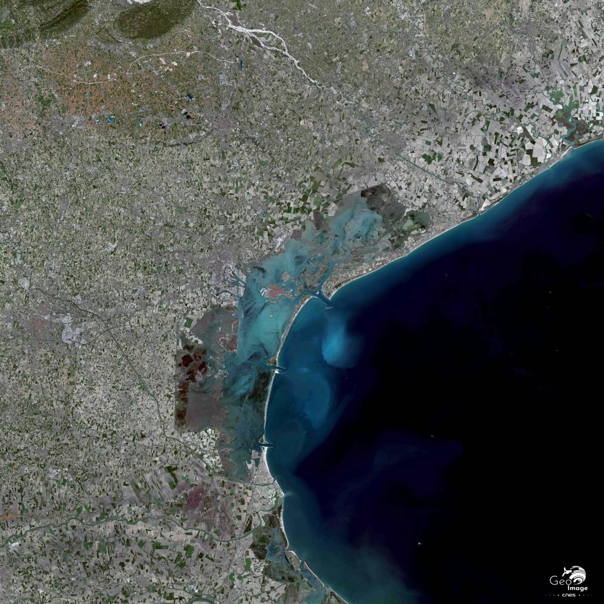 Image satellite de Venise