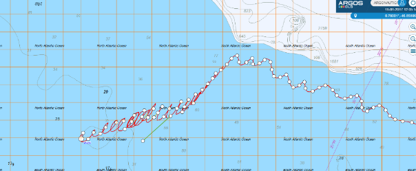 Carte du trajet de IESO 