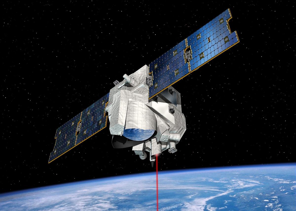 Illustration d'artiste du satellite Merlin