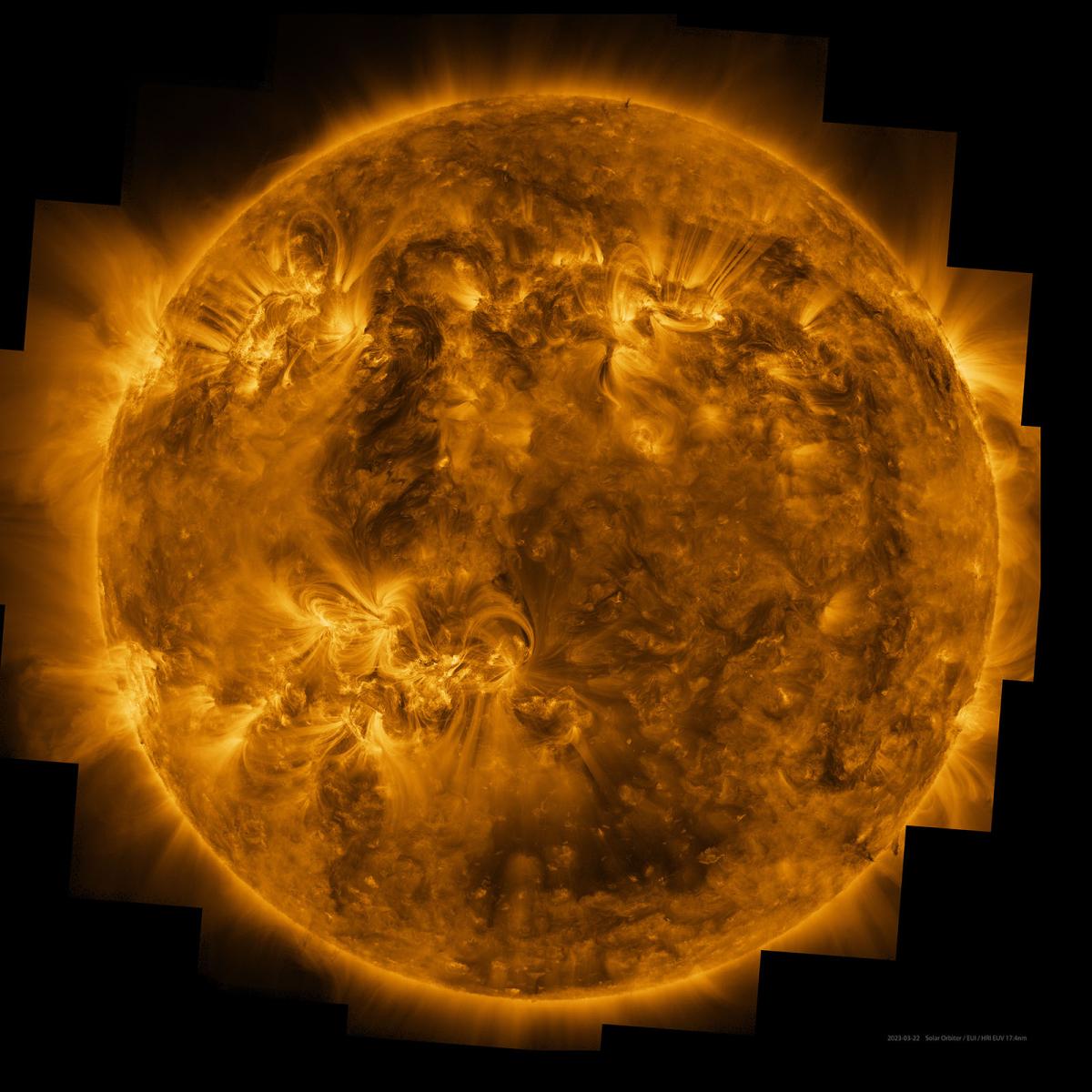 Le Soleil pris par Solar Orbiter