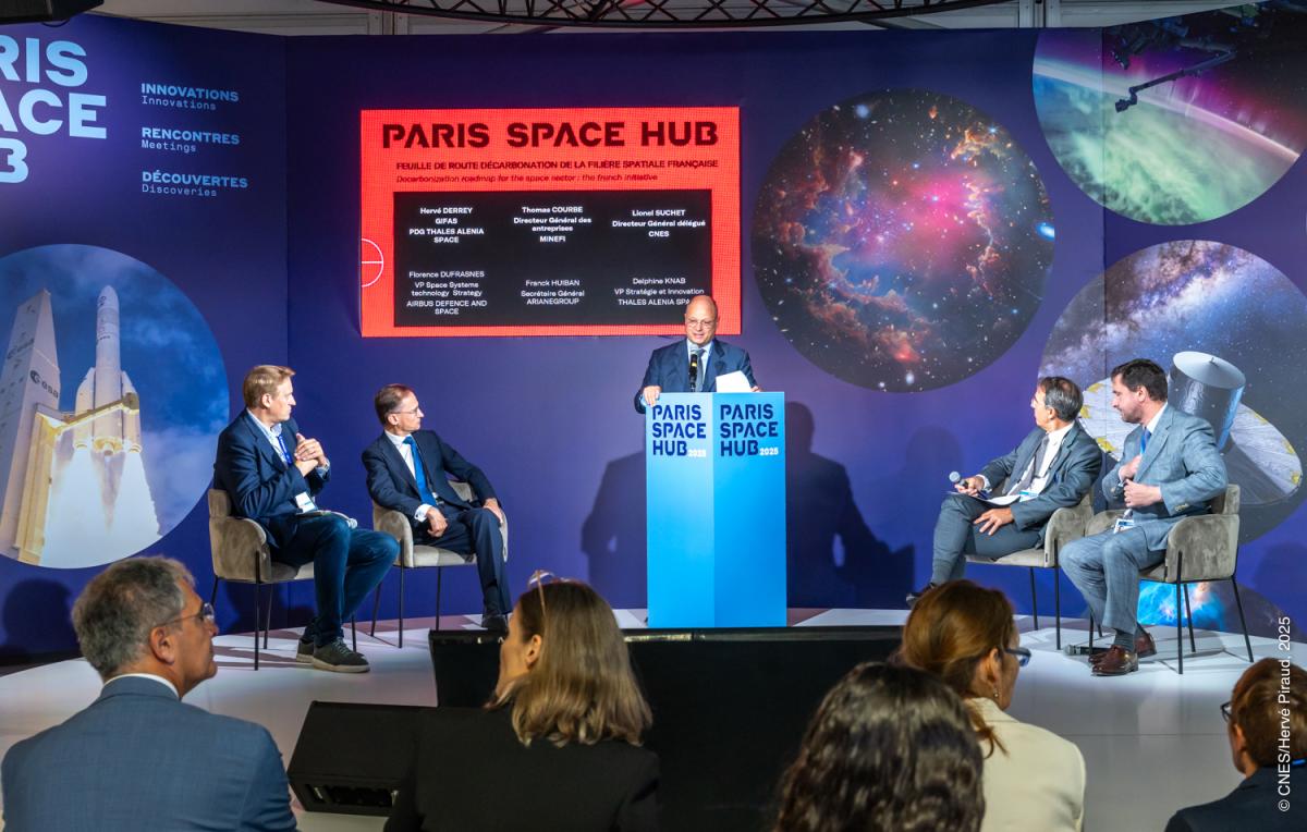 Présentation de la feuille de route décarbonnation de la filière spatiale française