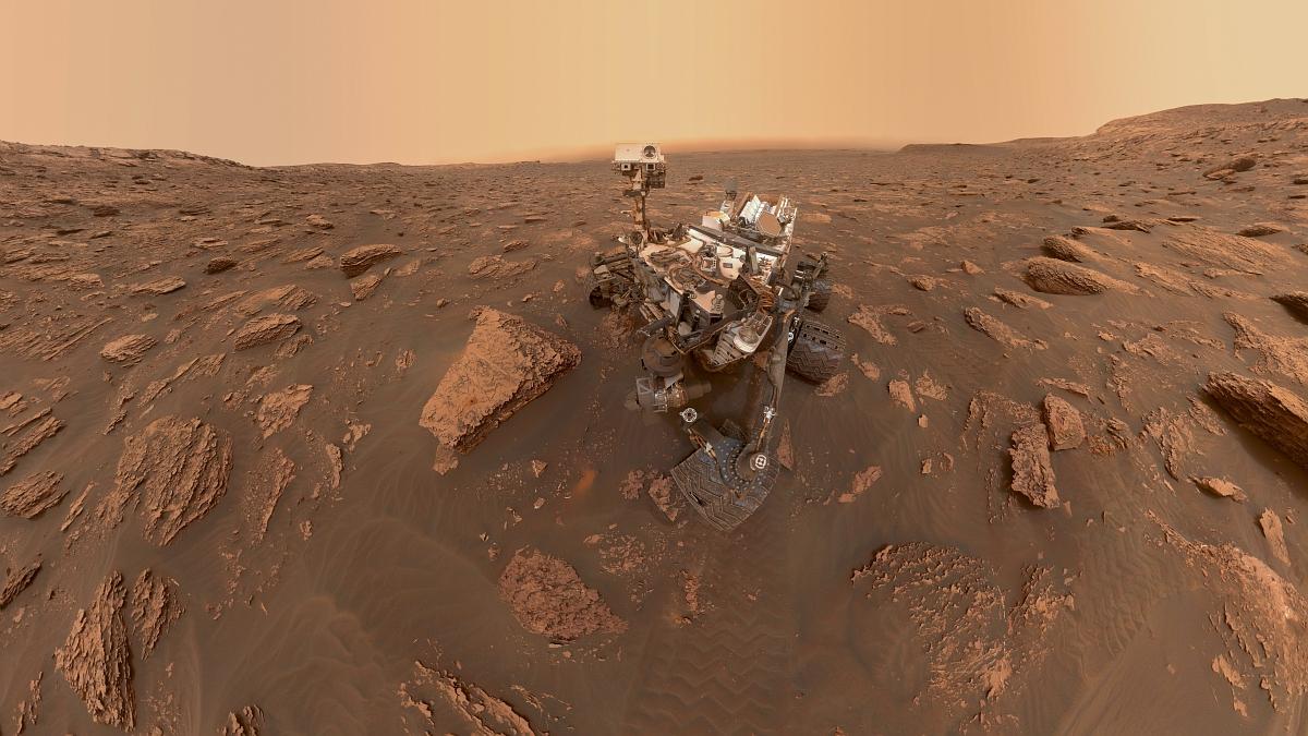 Autoportrait du rover Curiosity sur Mars