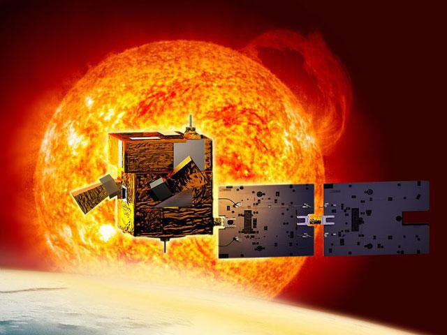 Vue d’artiste du satellite Picard Vue d’artiste du satellite Picard