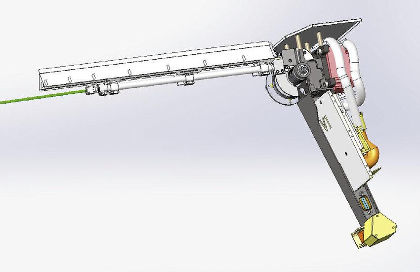 Modèle 3d de la base de l’une des 4 antennes V1-V4 Modèle 3d de la base de l’une des 4 antennes V1-V4
