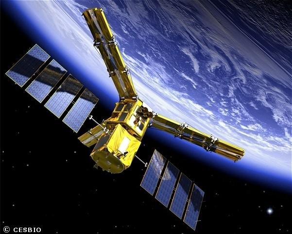 Illustration du satellite Smos Illustration du satellite Smos