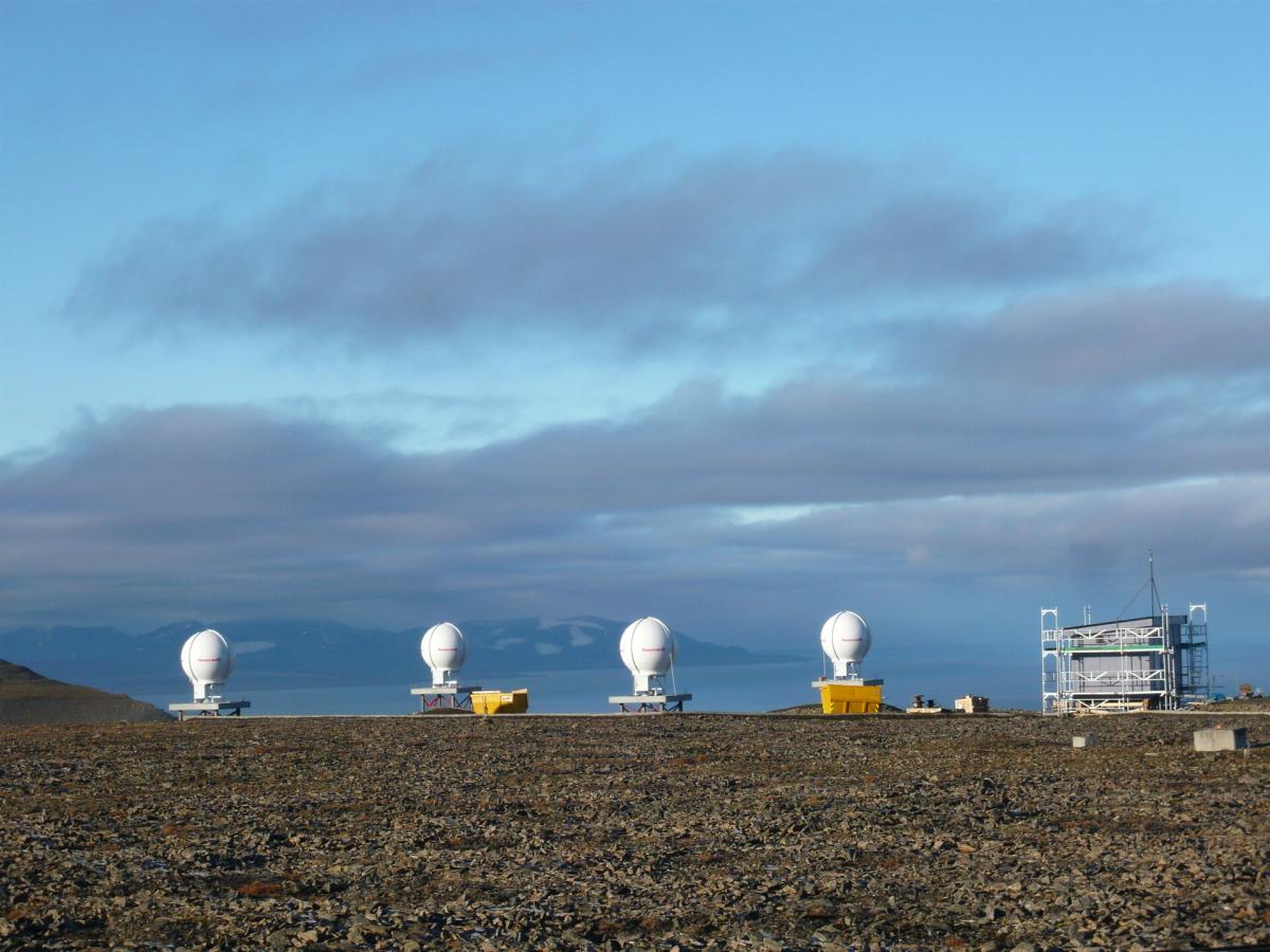 Station MEOLUT de Spitzbergen (archipel du Svalbard, Norvège) Station MEOLUT de Spitzbergen (archipel du Svalbard, Norvège)