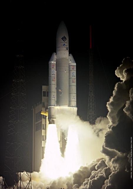 Décollage d’Ariane 5, vol 158 Décollage d’Ariane 5, vol 158