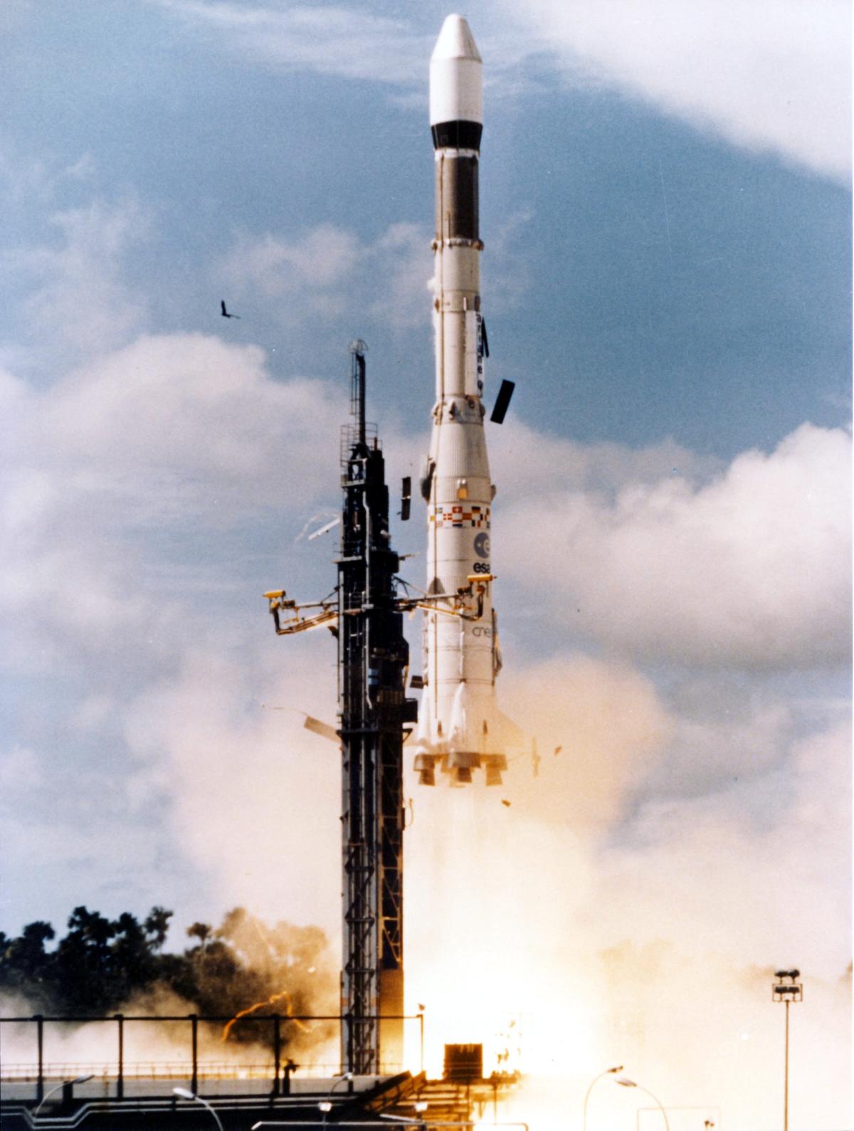 Premier lancement d’Ariane 1 le 24 décembre 1979