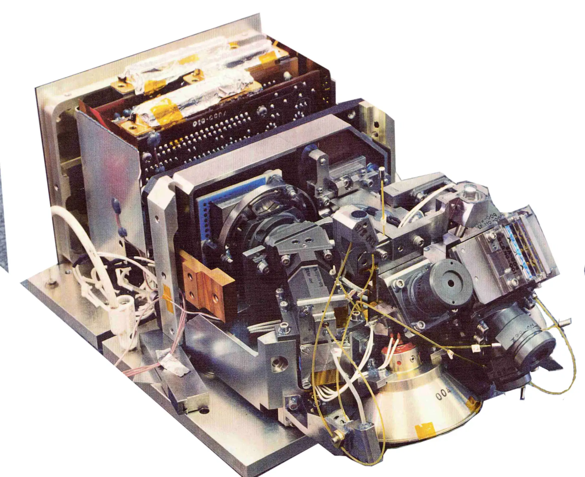 Instrument DISR en cours de préparation