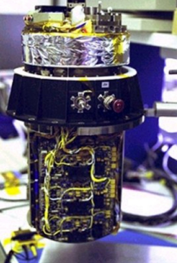 Instrument GCMS en cours de préparation