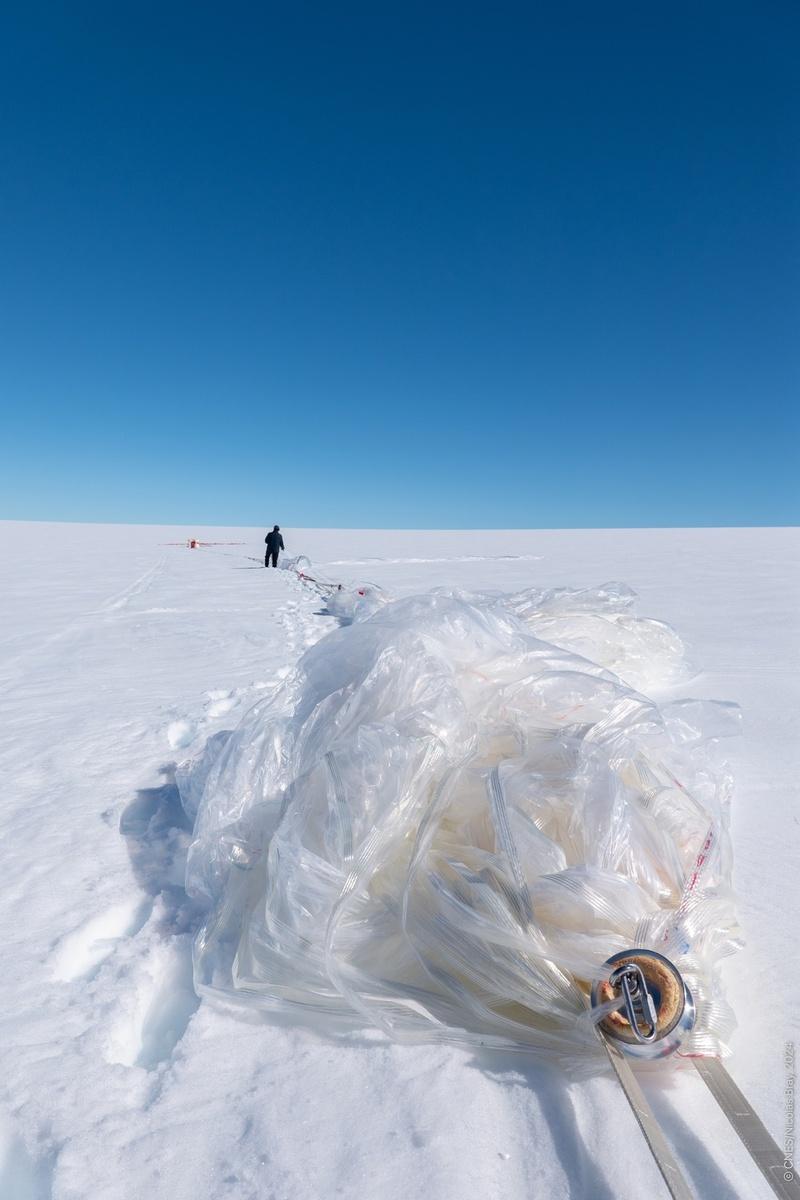 Récupération de la nacelle Transat