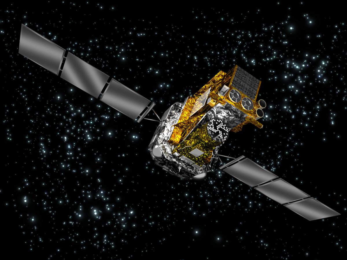 Illustration du satellite INTEGRAL