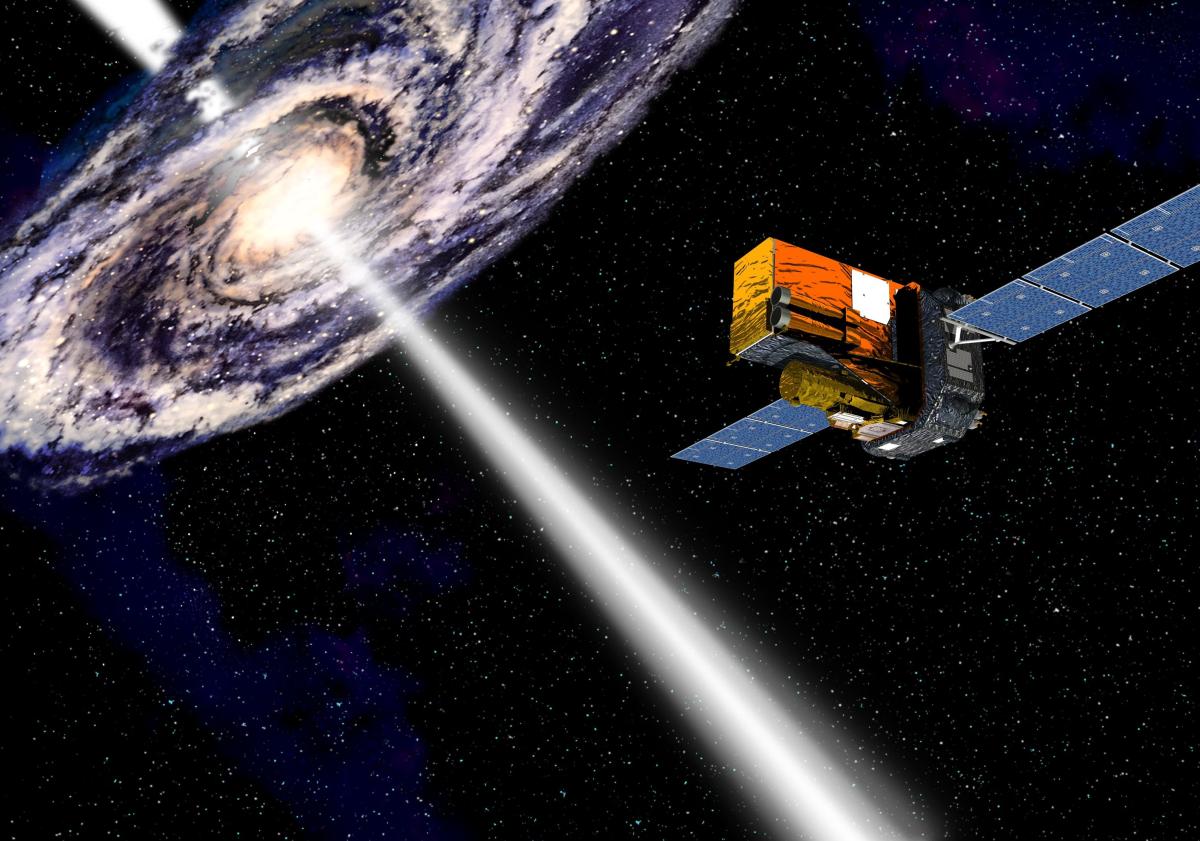 Illustration du satellite INTEGRAL