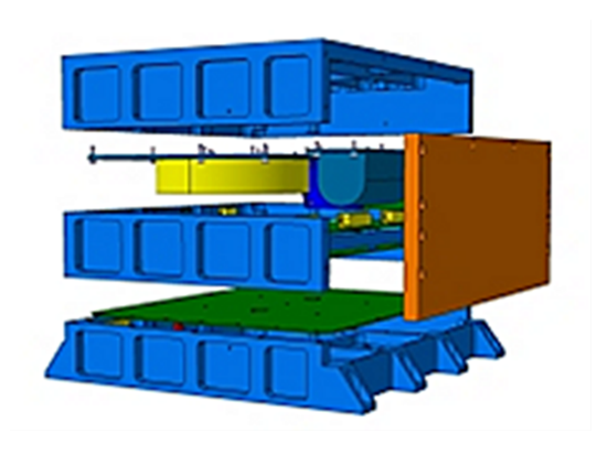 Schéma en 3D du boîtier électronique