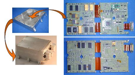 Carte du Modèle d’Ingénierie du MEX localisée sur le dessous de l’instrument