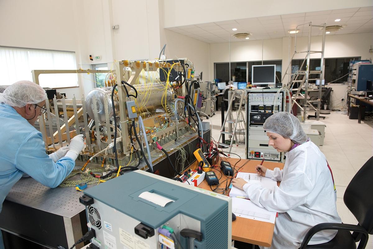 Instrument Pharao en test au CST