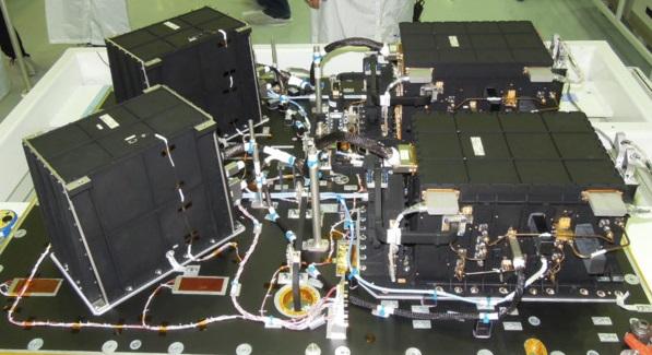 Photographie de l’itération 3B de l’instrument altimétrique Poseidon