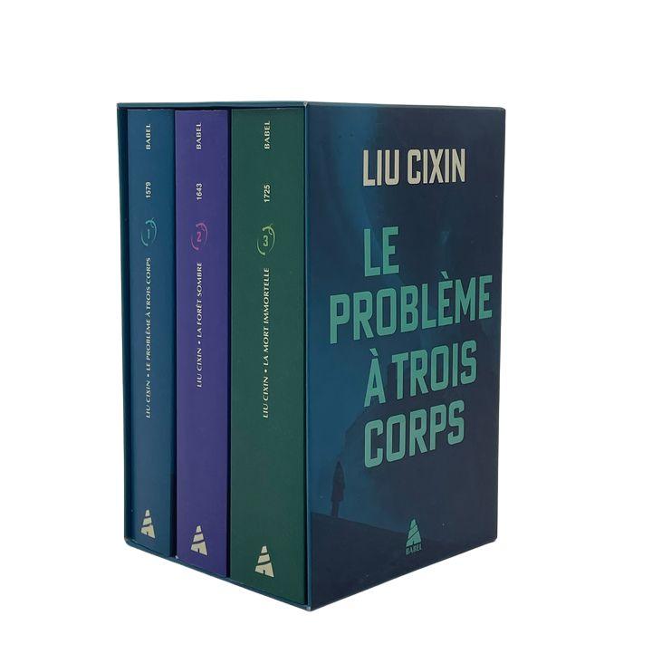 couverture de la trilogie Le problème à trois corps