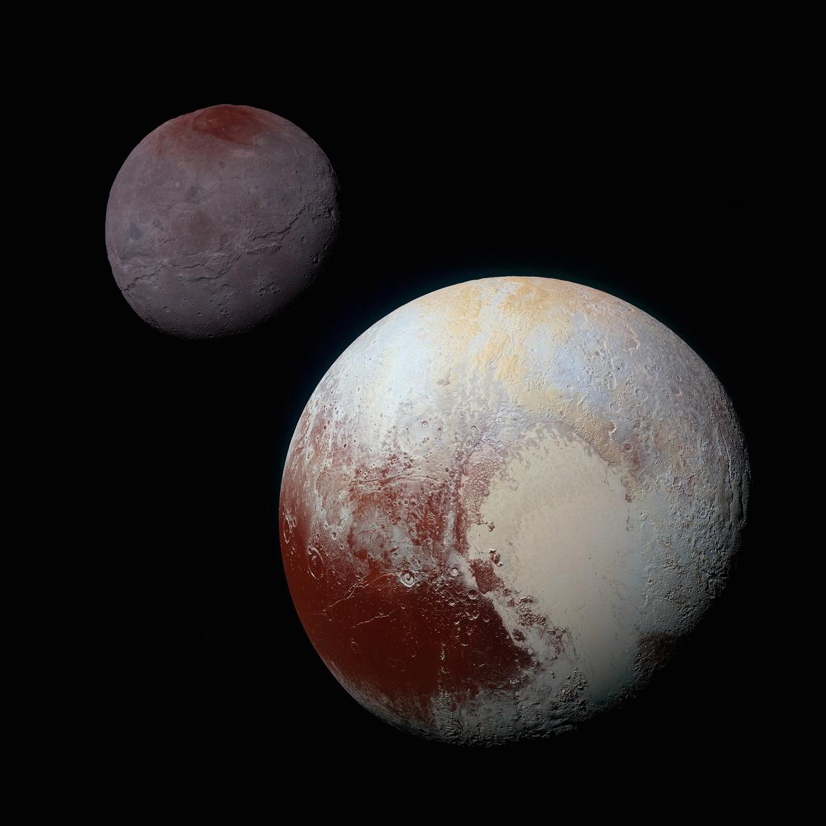 Charon, le principal satellite de Pluton