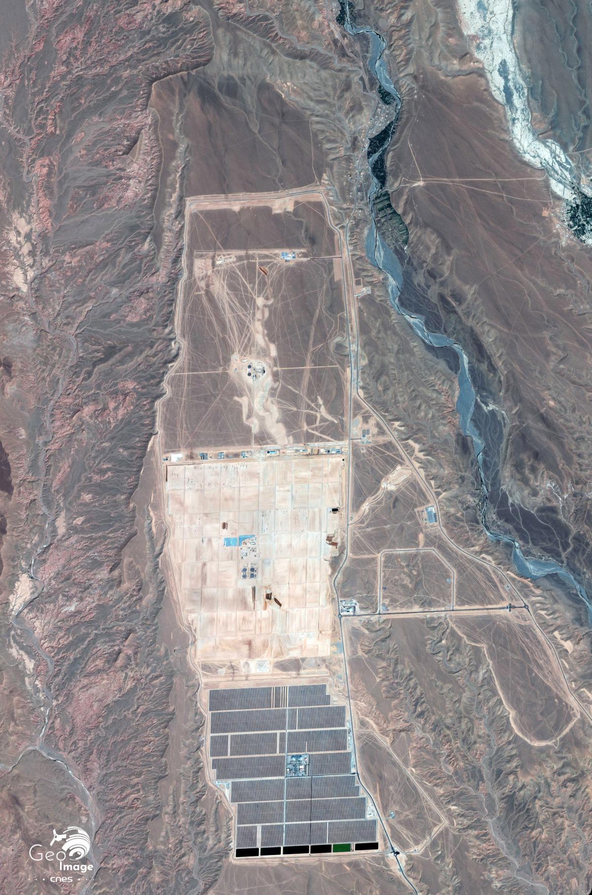 Image satellite de Ouarzazate