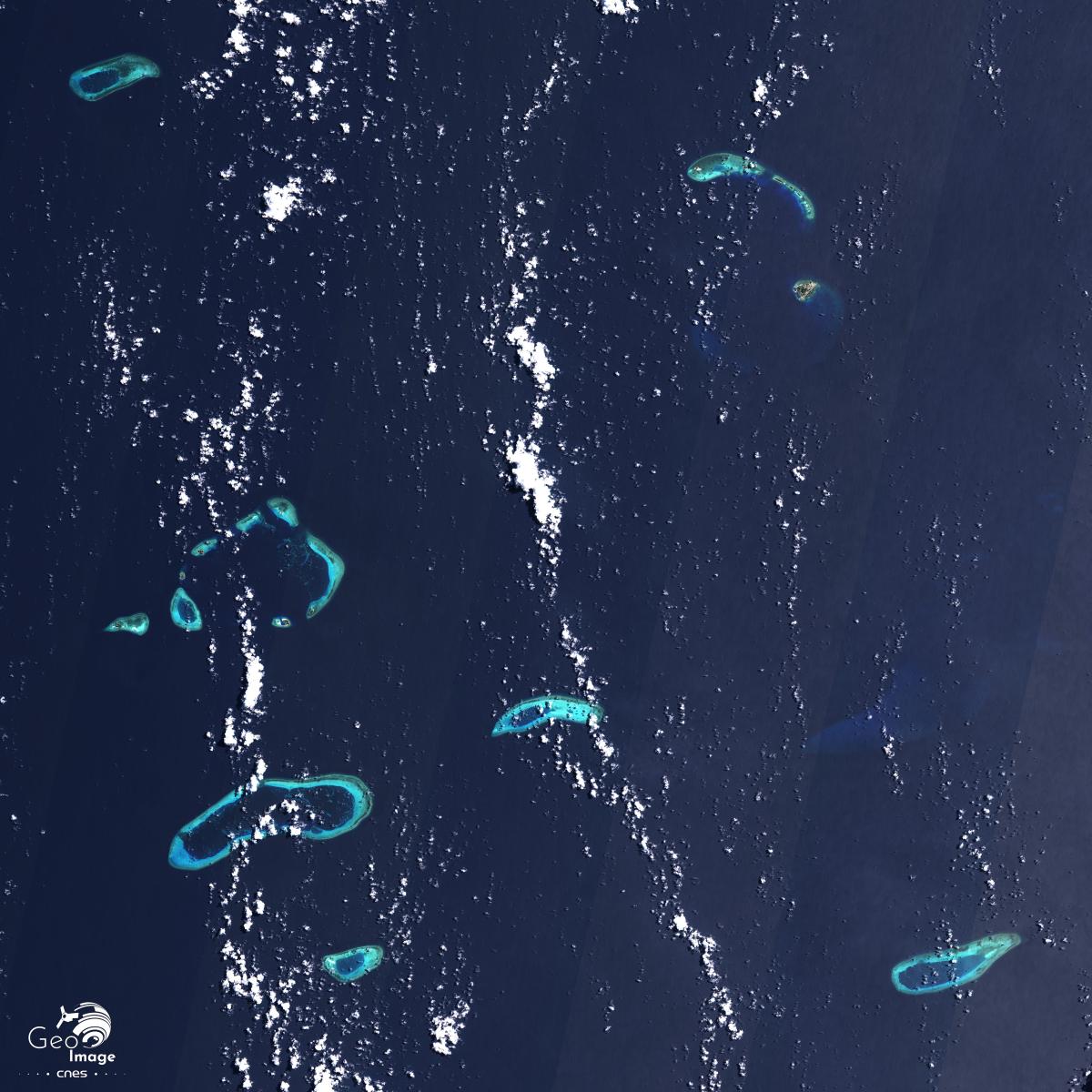 Image satellite Paracels