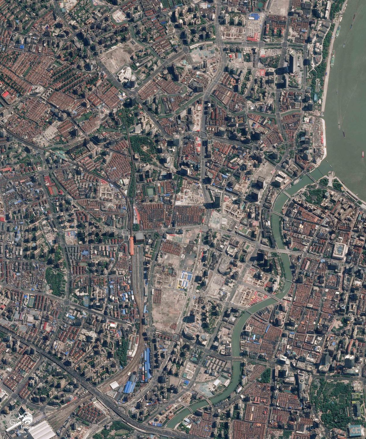 Image satellite de Shanghai