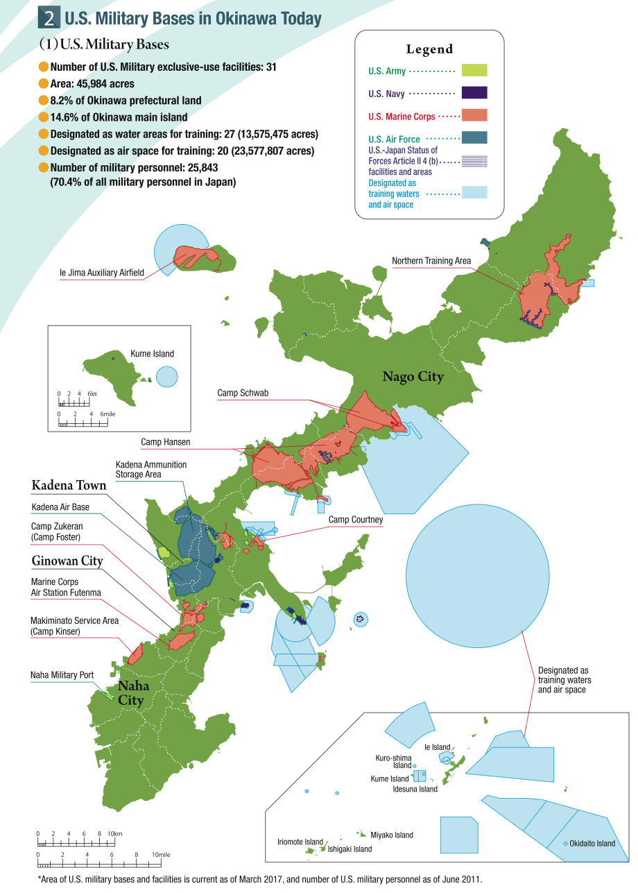 Carte d'Okinawa