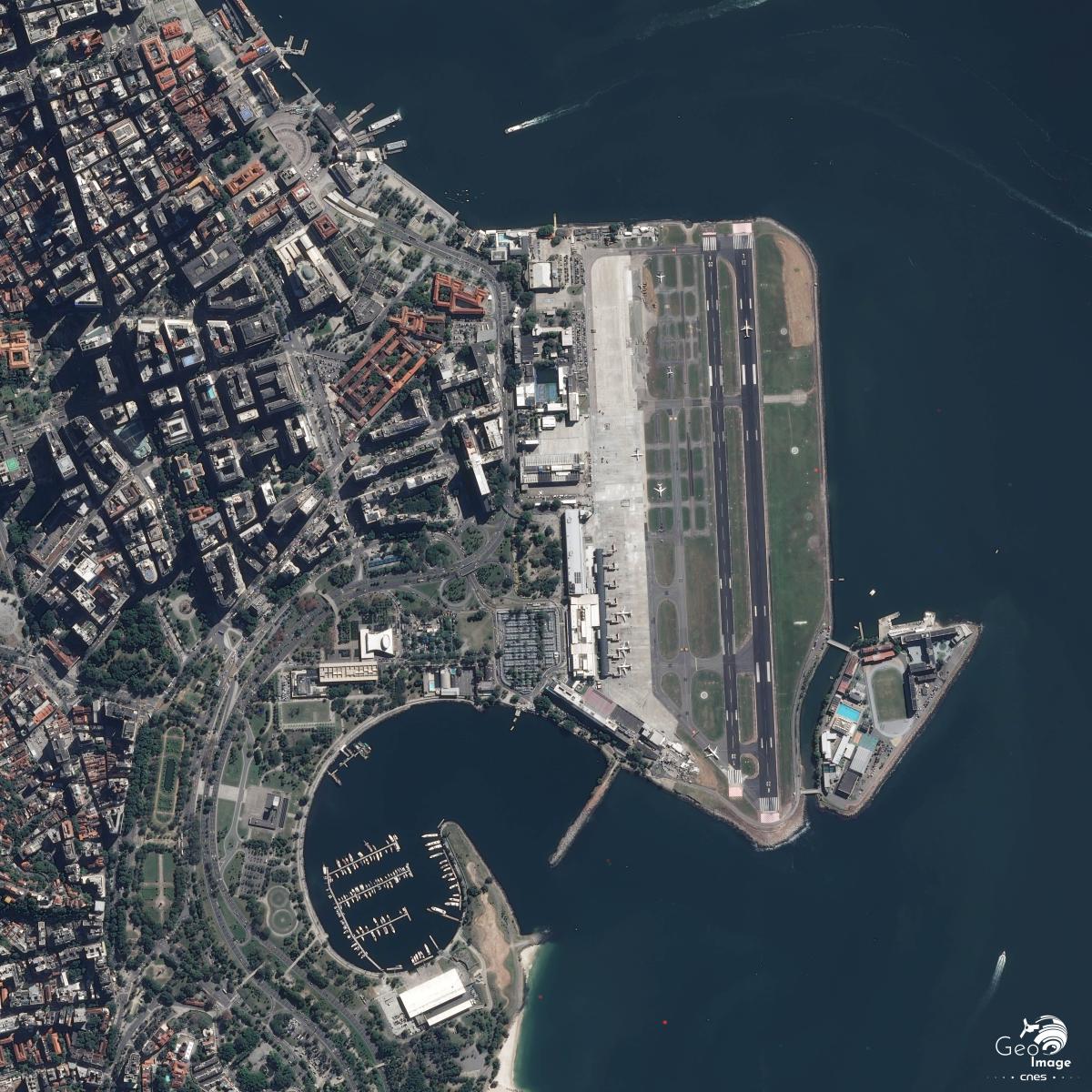 Image satellite de Rio de Janeiro