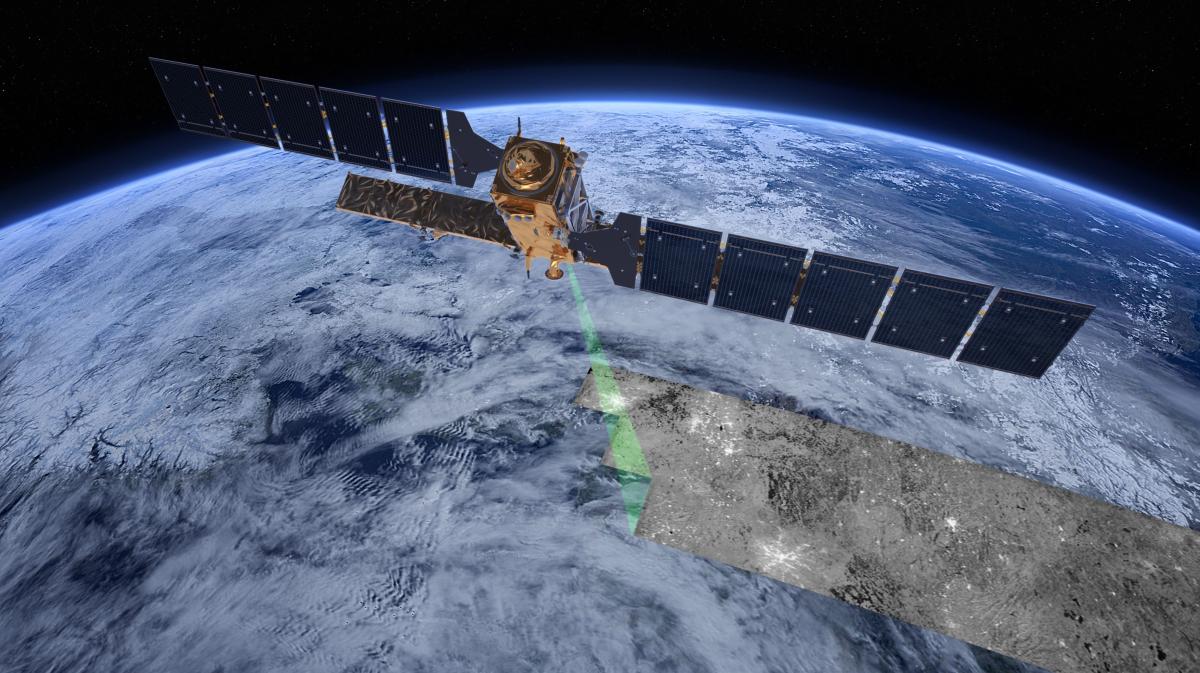 Le satellite Sentinel-2A lancé en 2015 Le satellite Sentinel-2A lancé en 2015