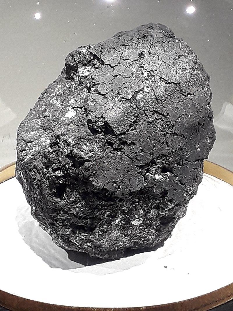 Photo de la Météorite d'Orgueil Photo de la Météorite d'Orgueil