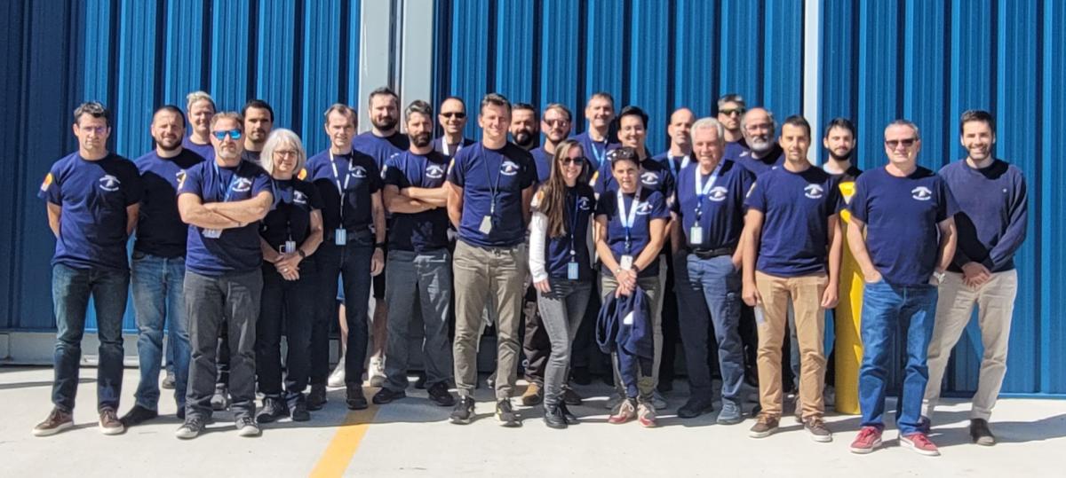 Equipe CNES lors de la campagne Strato-Science 2023 Equipe CNES lors de la campagne Strato-Science 2023