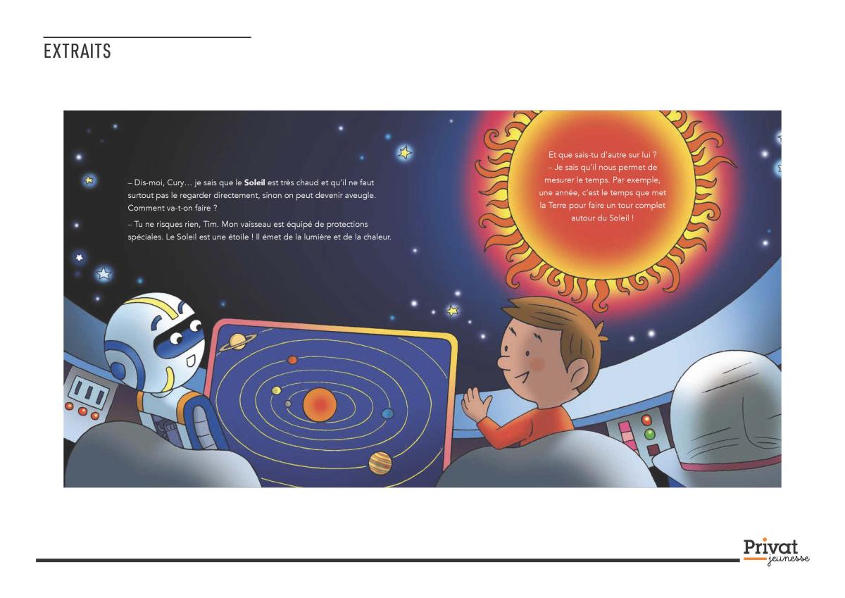 Extrait du livre Tim et le robot Extrait du livre Tim et le robot