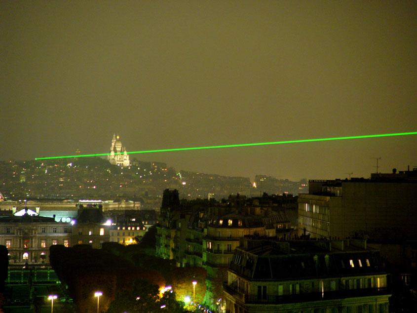 Tirs laser de l'Observatoire de Paris