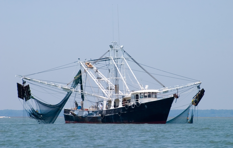 Bateau de pêche surveillé grâce à CLS Bateau de pêche surveillé grâce à CLS