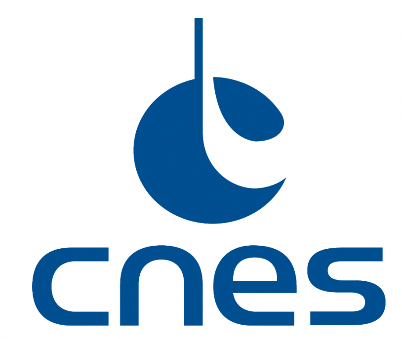 Logo CNES 2017 triangle bleu