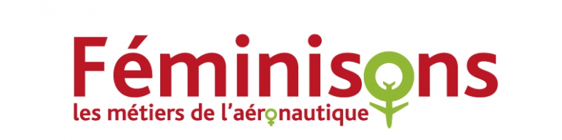 Logo Féminisons les métiers de l&#039;aéronautique