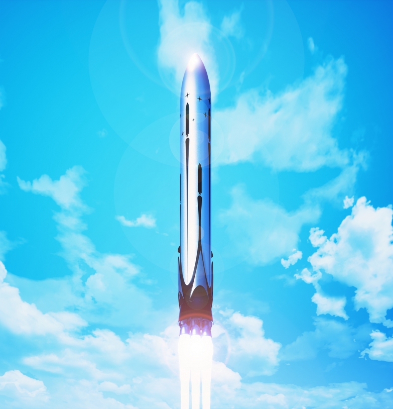 Illustration de Themis, futur démonstrateur d&#039;un premier étage de lanceur réutilisable destiné à préparer l&#039;après-Ariane 6 