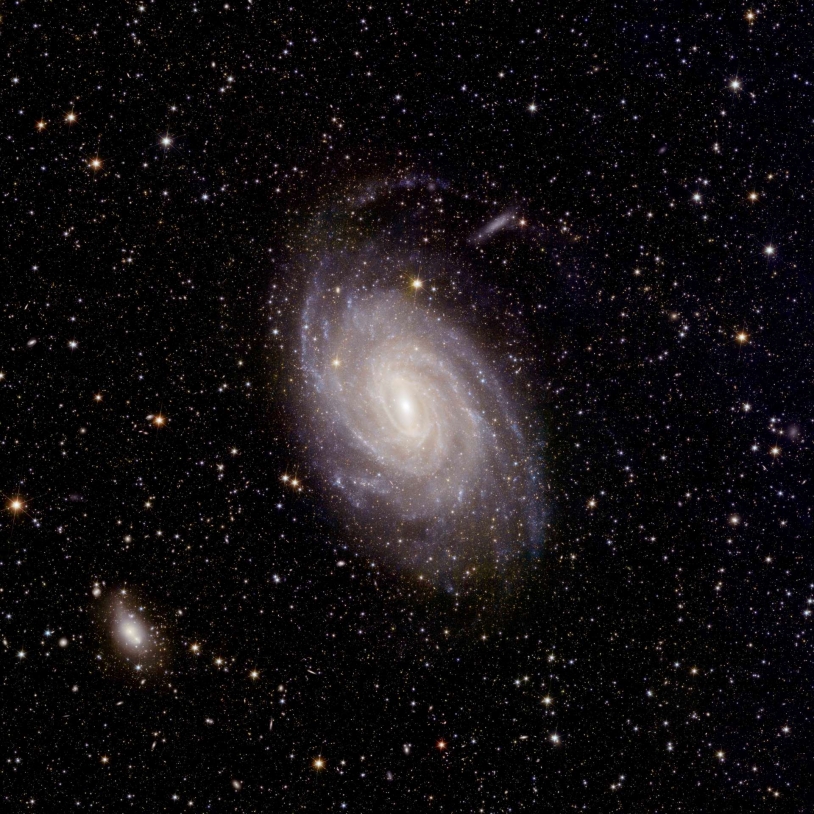 Galaxie spirale NGC 6744 vue par Euclid