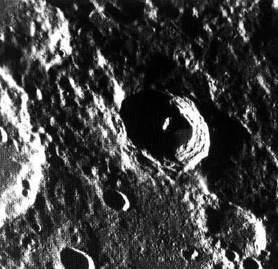 Mercury&#039;s surface. Crédits : NASA