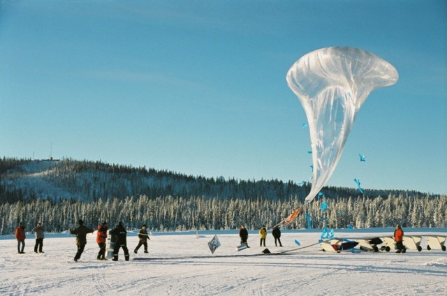 Test campaign in Kiruna (Sweden) ; credits CNES/Ph.Cocquerez
