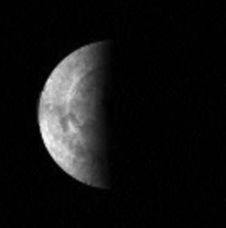 Ultraviolet image of Venus south pole. Credits Esa
