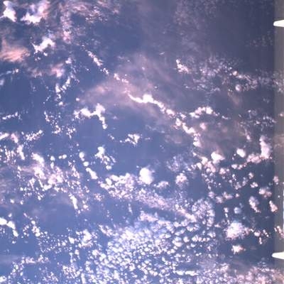 Îles Aléoutiennes (océan Pacifique) prises depuis la plate-forme EuTEF le 7 mars 2008. Crédits : ESA/CGS