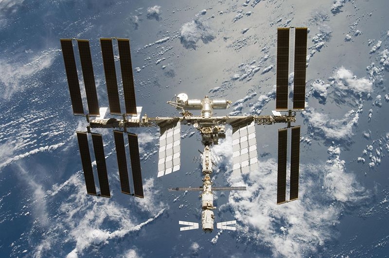 AMINO will be exposed to solar radiation outside the International Space Station. Credits: NASA.
