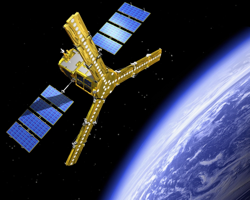 La satellite SMOS devrait être lancé en novembre prochain depuis le cosmodrôme de Plesetsk en Russie. Crédits : ESA.