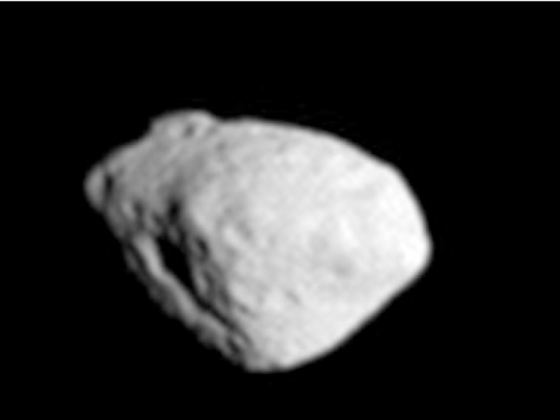 Rosetta is the 1st probe to fly by an E-type asteroid. Credits: OSIRIS/MPS/LAM/University of Padua.