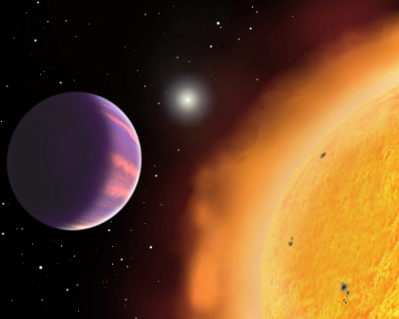 Le système pourrait bien comporter 2 planètes de type « Super-Terre. » Crédits : NASA.