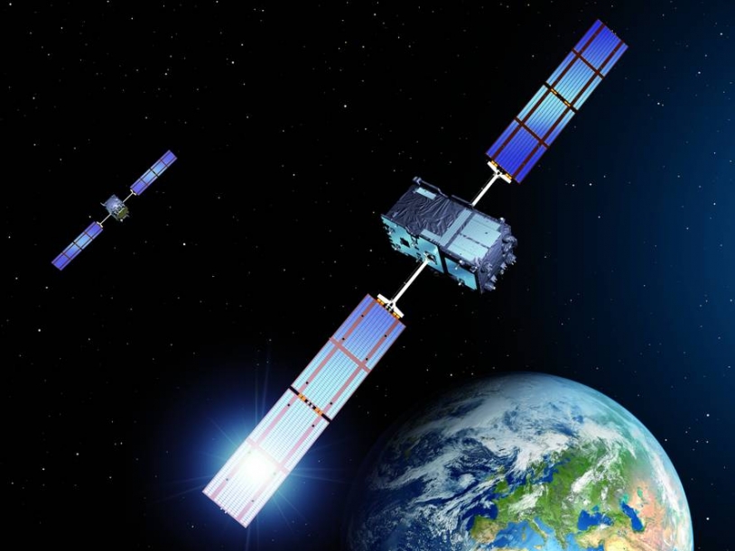 The first two satellites of the Galileo constellation are scheduled to launch on 20 October. Credits: Astrium.