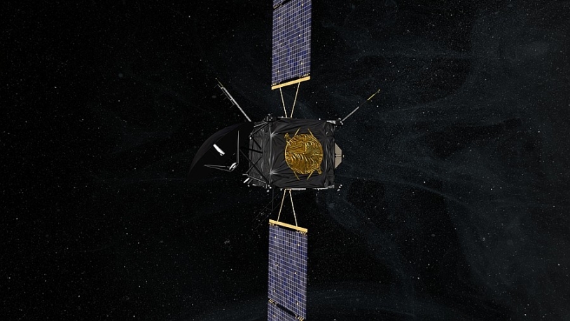 Rosetta a été mise en hibernation en 2011. Crédits : CNES/EKIS France, 2013.